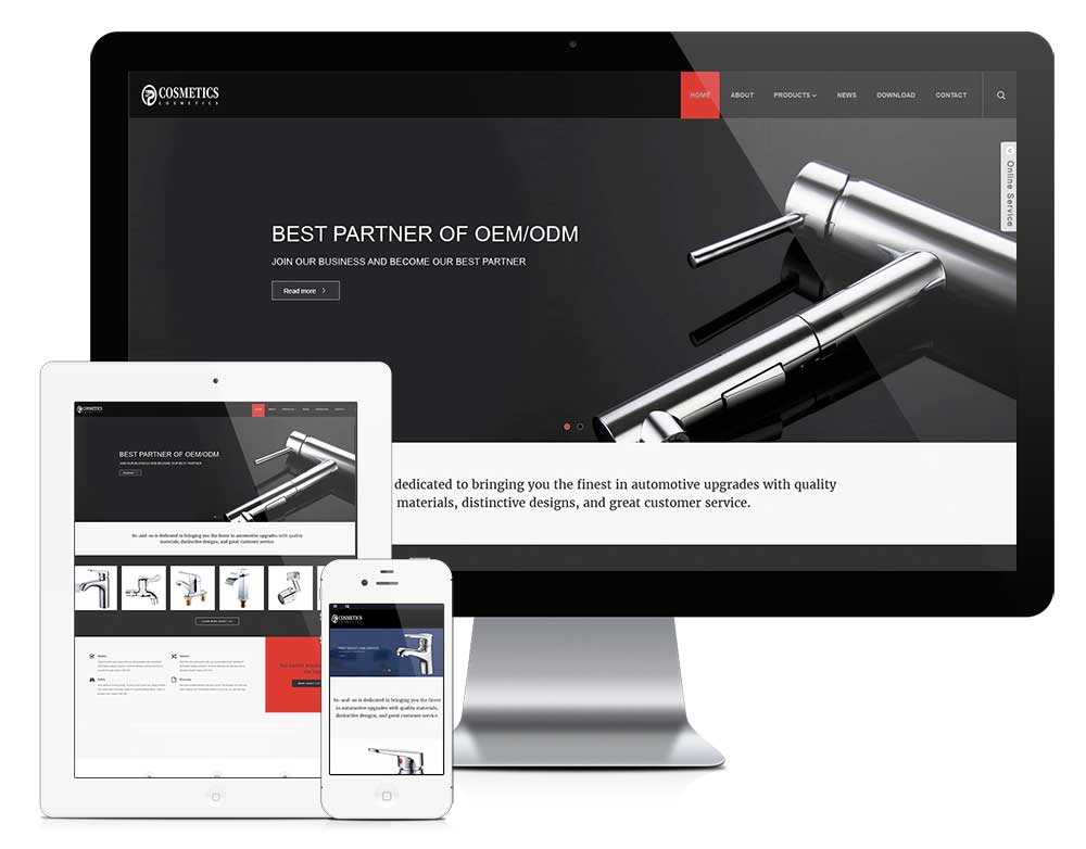 卫浴外贸展示网站-31392