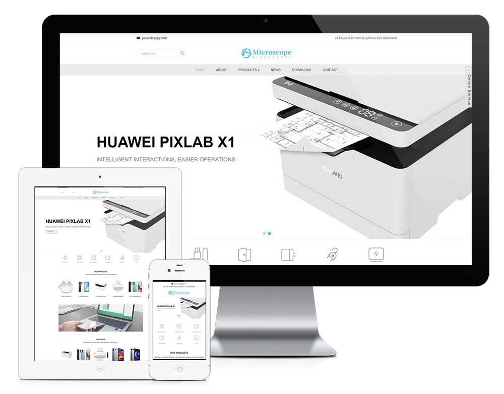 电子产品外贸网站-30957