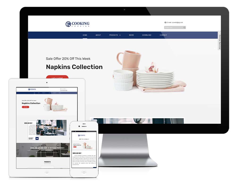 餐具厨具外贸网站-30976